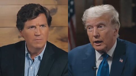 Donald Trump sits down with Tucker Carlson after snubbing GOP debate