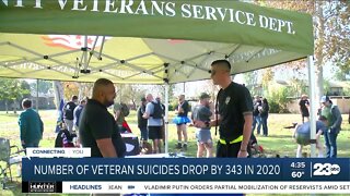 Number of suicides from military members drops for 2nd year in a row