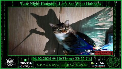 "CRACKING THE Q-CODE" - 'Late Night Hangout...Let's See What Habbens'