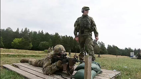 B-Roll: 1-9 Cavalry participates in German weapons qualification alongside NATO partners