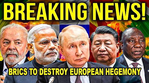 BRICS właśnie zdecydowało się utworzyć parlament, aby zniszczyć europejską hegemonię Lektor PL