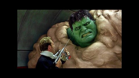 Hulk Escapes Military Base - Hulk Smash Scene - Hulk (2003) Movie CLIP HD
