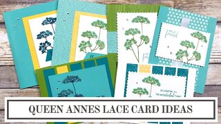 Queen Anne's Lace Stampin Up Cards