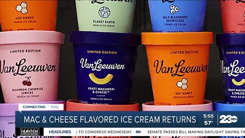 Kraft mac and cheese ice cream returns to Wal-Mart