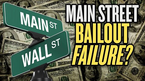 America’s Main Street Bailout Is Failing