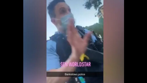 Australia: Cop confesses he is "as over this lockdown rubbish as you are"