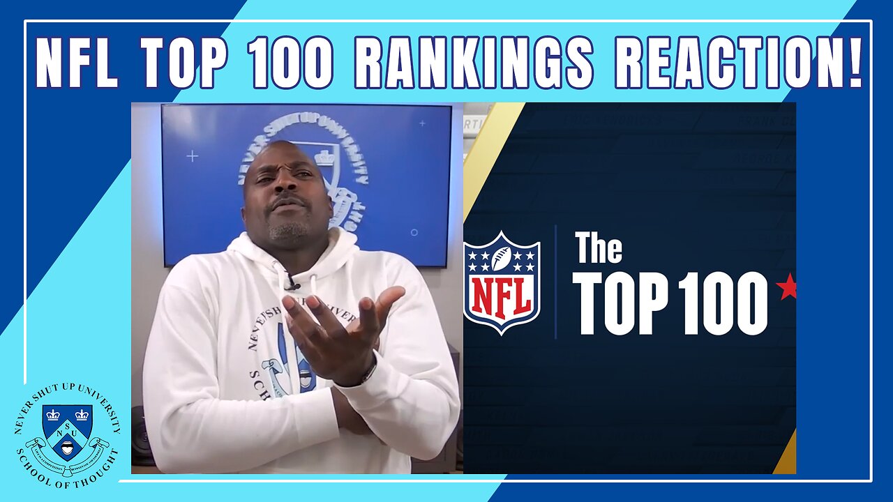 NFL Top 100 Rankings Reaction! No Doubt Patrick Mahomes is NFL Best ...