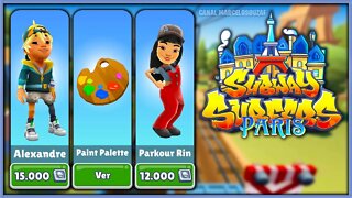 Turma de Paris por Moedas de Evento do Subway Surfers