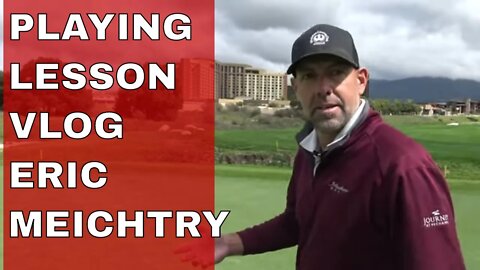 GOLF Playing Lesson with the Pro: Eric Meichtry | VLOG