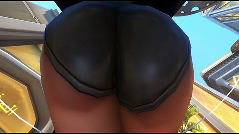 Symmetra Big Booty Pics in Game - Overwatch 2 (18+) (OW 1 Skin)