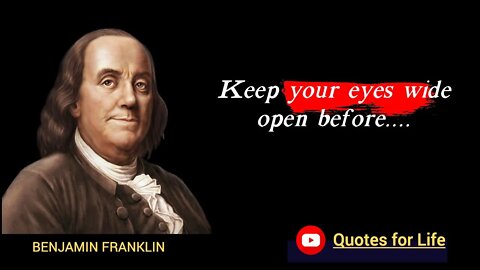 Benjamin Franklin Quotes | Benjamin Franklin Life Changing Quotes Which Are Better To Be Known | QFL