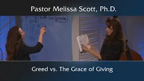 Greed vs. The Grace of Giving