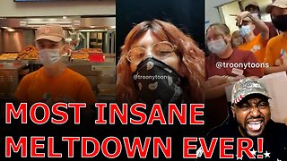 Transwoman Has INSANE Meltdown Over GANGBANGING Fast Food Employee Accidently Misgendering