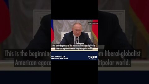 Putin Speech War With Ukraine
