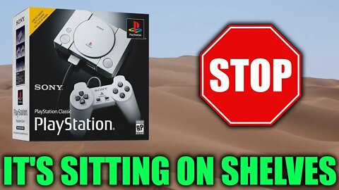 The PlayStation Classic Isn't Selling So Well...