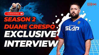 POWER SLAP NEWS PRE SEASON 2 INTERVIEW: Duane "The Iron Giant" Crespo #powerslap