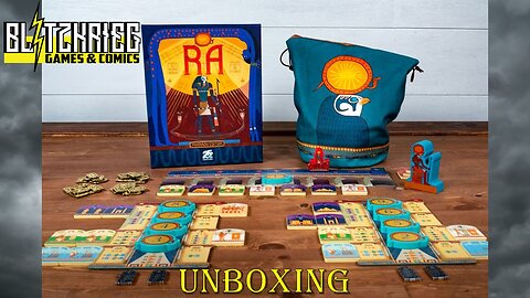 Ra: Pharaoh Edition Unboxing / Kickstarter All In