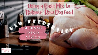 EASY Meal Prep Routine for DIY Raw Feeding w/ Dr. Harvey's Paradigm & Whole Duck