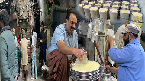 Famous Jeda Lassi in Lahore Food Street | Street Food Of Lahore Pakistan