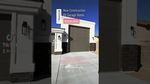 💥Lake Havasu New Construction RV Garage Home Now Complete💥