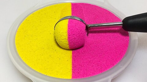 Very Satisfying and Relaxing Compilation 115 Kinetic Sand ASMR