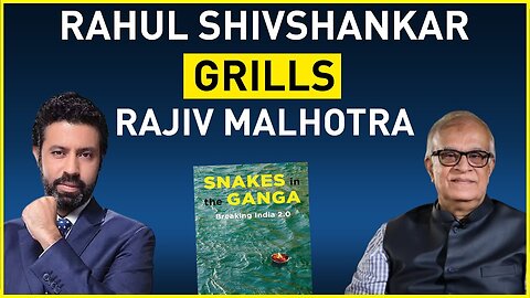 Rahul Shivshankar of TimesNow grills Rajiv Malhotra on caste, Harvard, China, Indian billionaires.