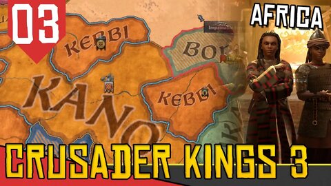 DUCADOS Desérticos Africanos - Crusader Kings III Daura #03 [Gameplay PT-BR]