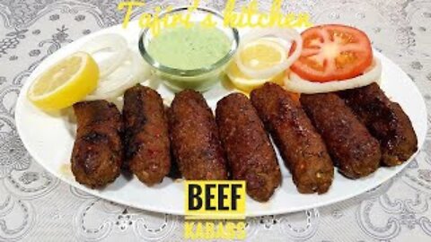 How To Make Perfect Kenyan Beef Kebabs__ Beef Kebab Recipe_ Restaurant Style Kenyan Kebab