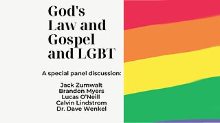 God’s Law, Gospel, and LGBT