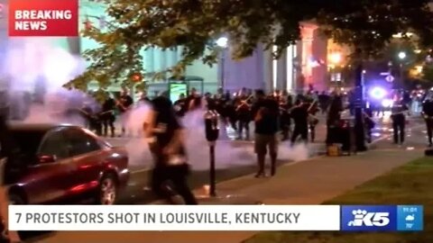 7 Protesters Shot In Louisville Kentucky!