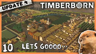 New Industry Project Underway | Timberborn Update 4 | 10