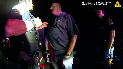Bodycam footage of a man luring and ambushing two cops after getting into an altercation with police