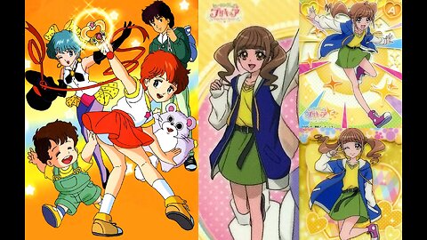 Mai Kazuki (Mahou no Star Magical Emi) and Hinata Hiramitsu (Healin' Good♥Pretty Cure) Custom Wallpapers [Bobby ni Kubittake BGM]