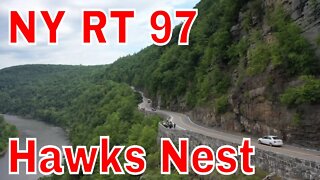 Hawks Nest NY Rt 97 Pa Ride Loop 2020 Drone Shots too