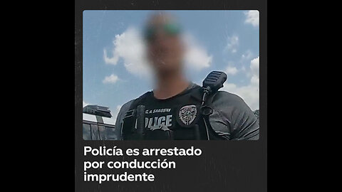 Un policía de Florida es detenido tras persecución vehicular