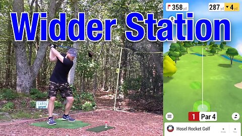 Widder Station Golf & Country Club - 18 Hole Sim Course Vlog Simulator Garmin R10 Launch Monitor HTH