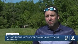 Golf clinic pushes people to overcome limitations