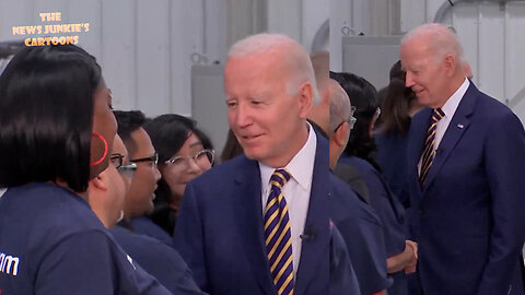 Uncle Joe obviously pays more attention to women in the room, looks them up and down.