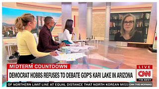 Even CNN is challenging Katie Hobbs on her refusing to debate Kari Lake
