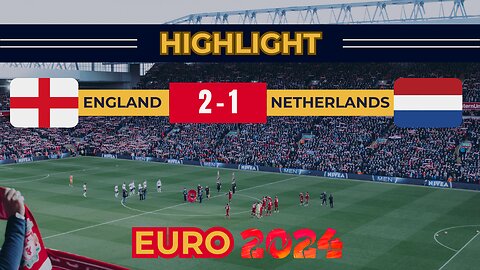 England 2-1 Netherlands : All Goals & Highlights - Euro 2024