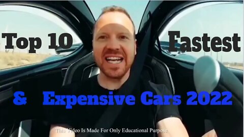 Top 10 Fastest & Expensive Cars 2022