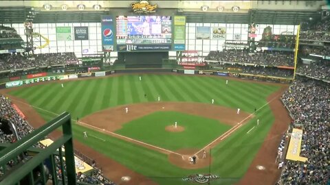 MLB Commissioner tours Brewers stadium