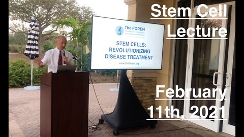 Dr. Prodromos Stem Cell FAQ Lecture