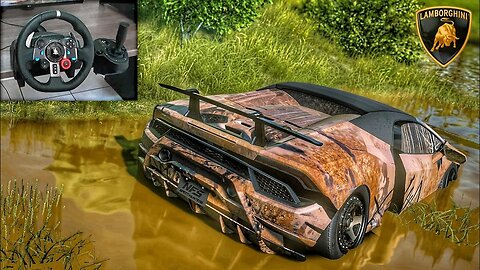 Rebuilding Lamborghini Huracan Performante Spyder - NFS HEAT - LOGITECH G29 gameplay