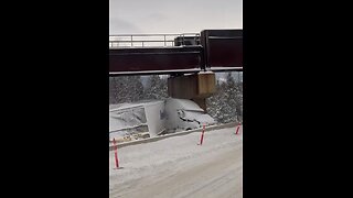 Truck Accident On Highway 5 British Columbia
