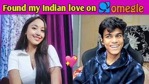#indian boy find his love on omegle😍😂