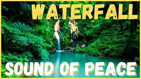 Sound of Quiet! Waterfall to quiet the mind, relax, sleep, pray and meditate!