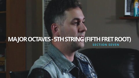 MAJOR OCTAVES - 5TH STRING (FIFTH FRET ROOT)