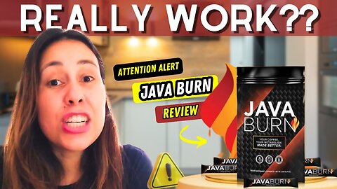 JAVA BURN REVIEWS –⚠️ Attention Alert⚠️-Should I buy Java Burn? Java Burn Review Coffee