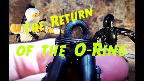 New O-Ring Joes! Snake Eyes and Storm Shadow G.I. Joe action figure review